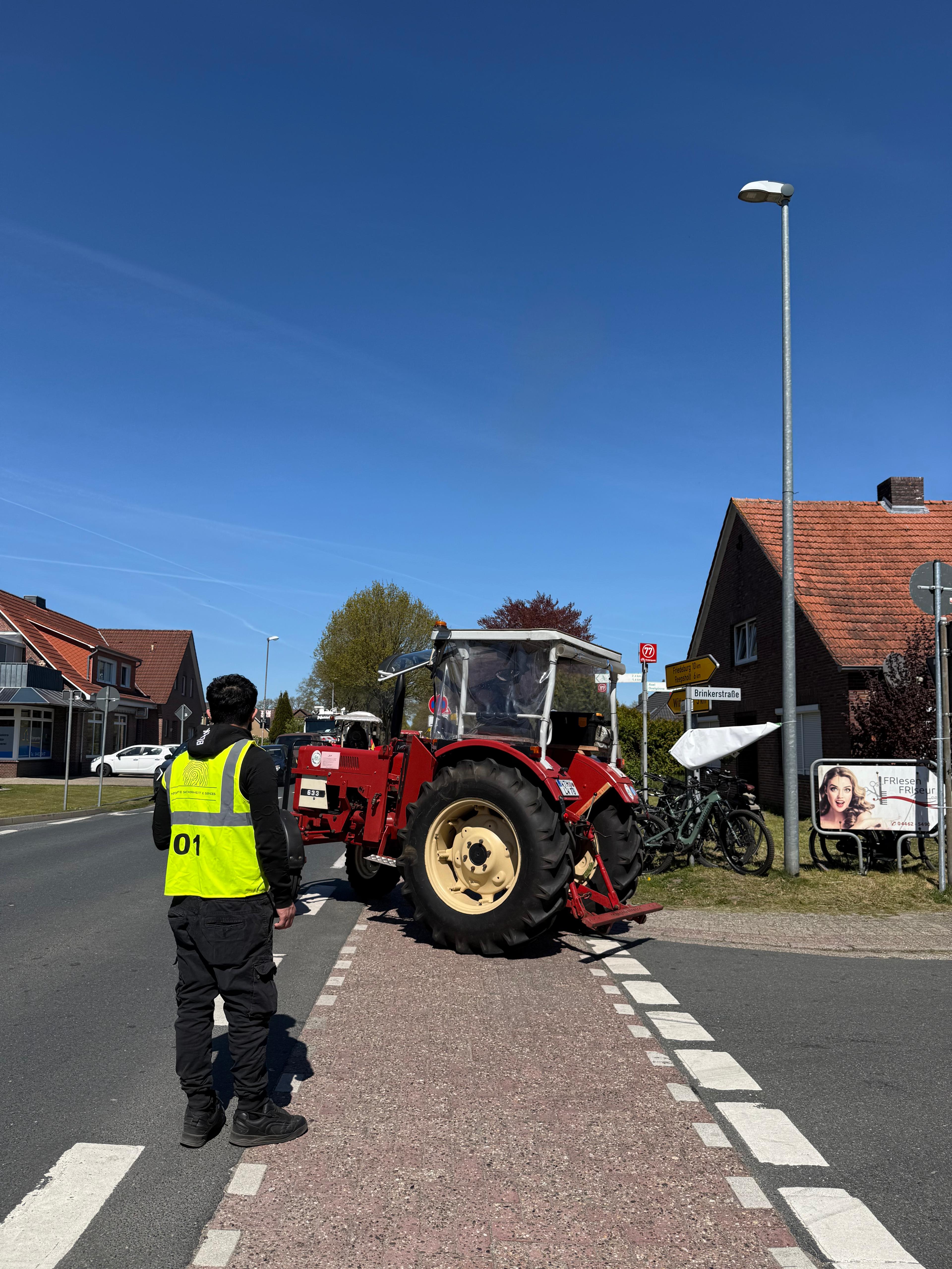Nordsafe Sicherheitspersonal am Einsatzort